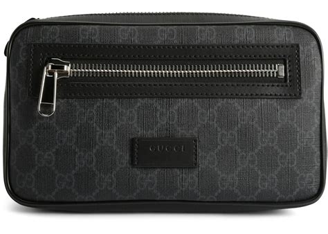 gucci waist bag black